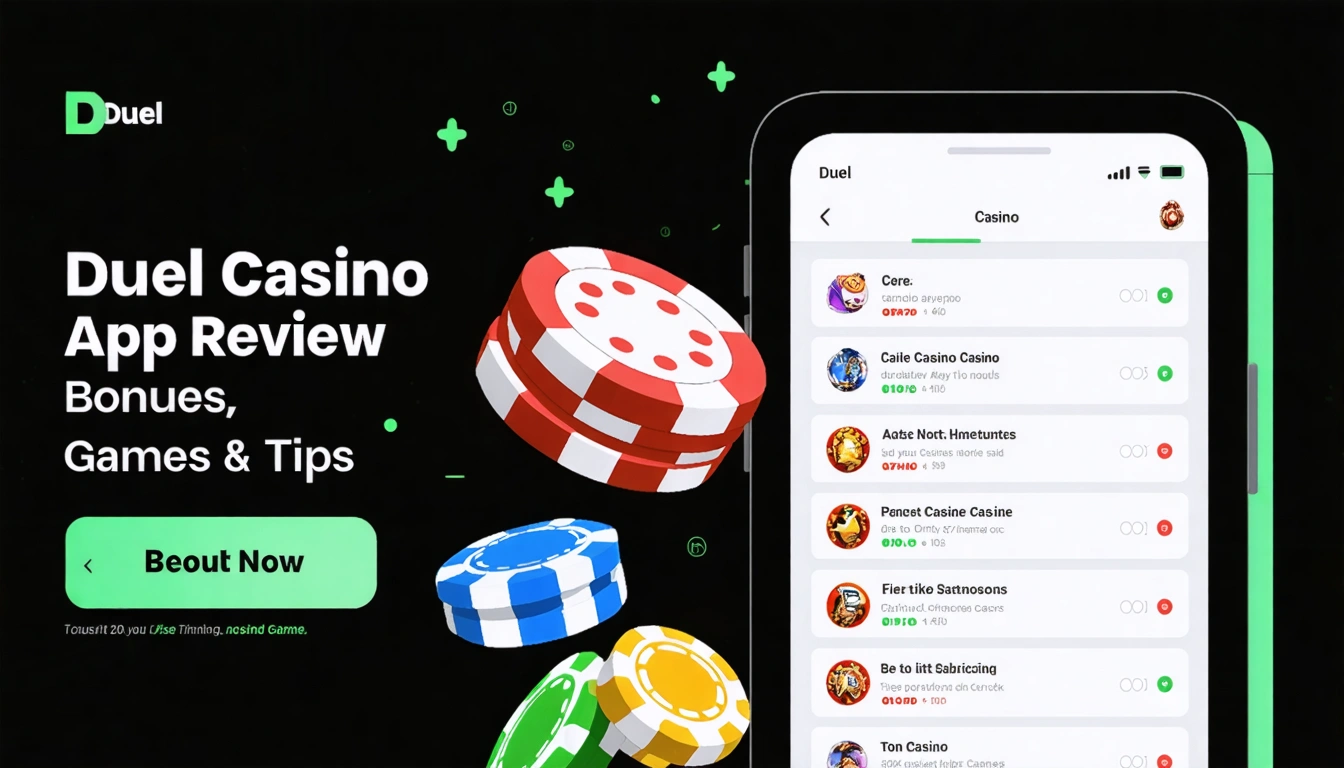 Duel Casino App Review Bonuses Games and Tips